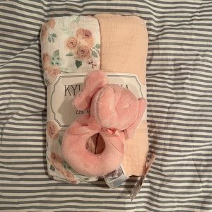 NWT Blankets + Rattle Bundle